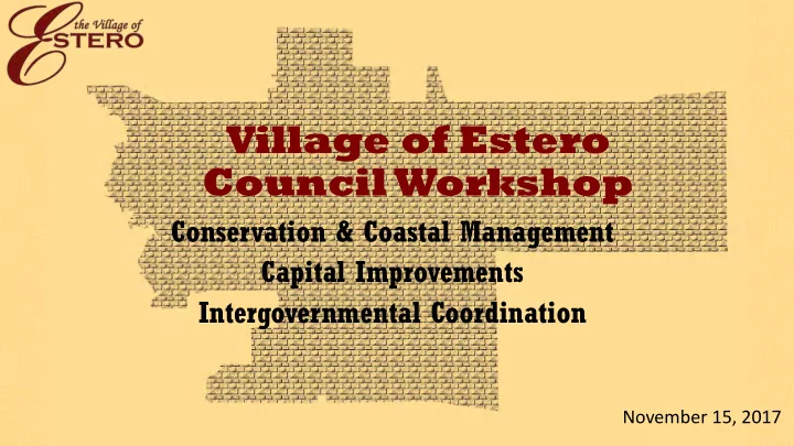 village of estero