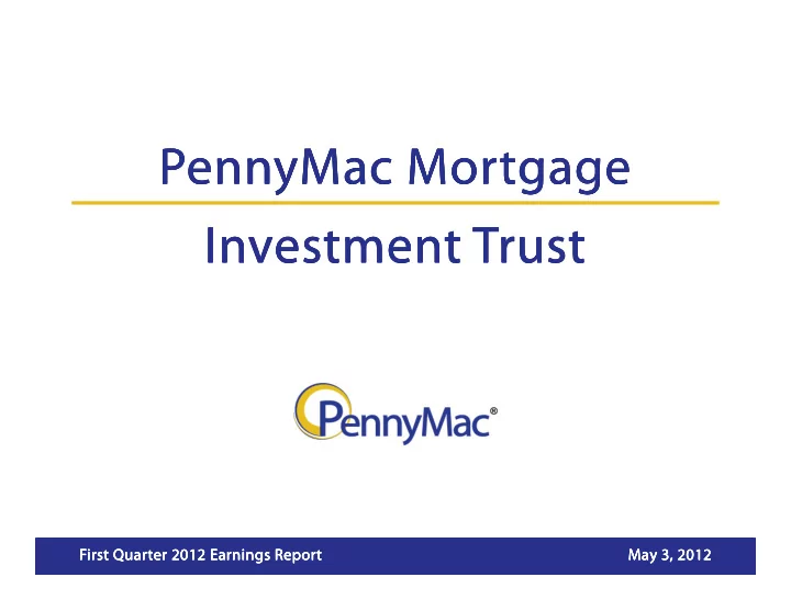 pennymac mortgage pennymac mortgage pennymac mortgage