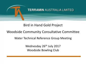 Welcome and agenda  Description  Time  1  Welcome  7.00 pm  2  Orientation: how we came to be here