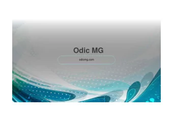 Odic MG odicmg.com About Us Odic MG is a professional distributor of all kinds of electronic
