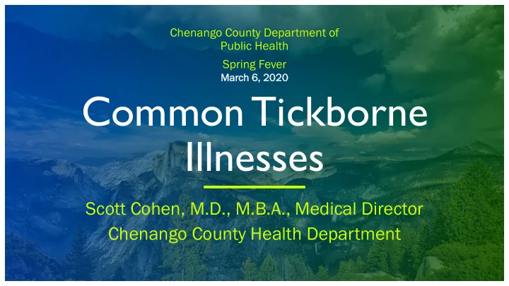 common tickborne
