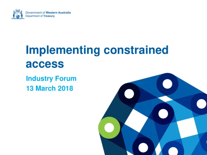 implementing constrained