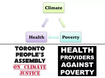 Climate  Health  Poverty  The Elephant  IPCC 2014  climate change is unequivocal  more