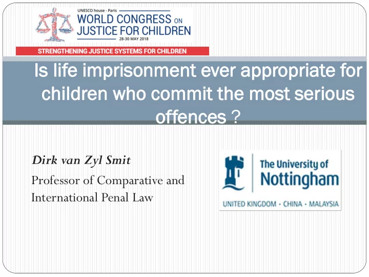 is is life e impri prison sonment ment ever er app