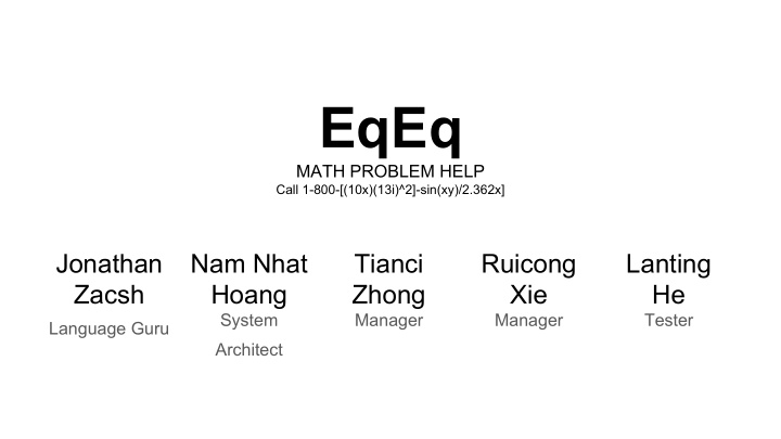 eqeq