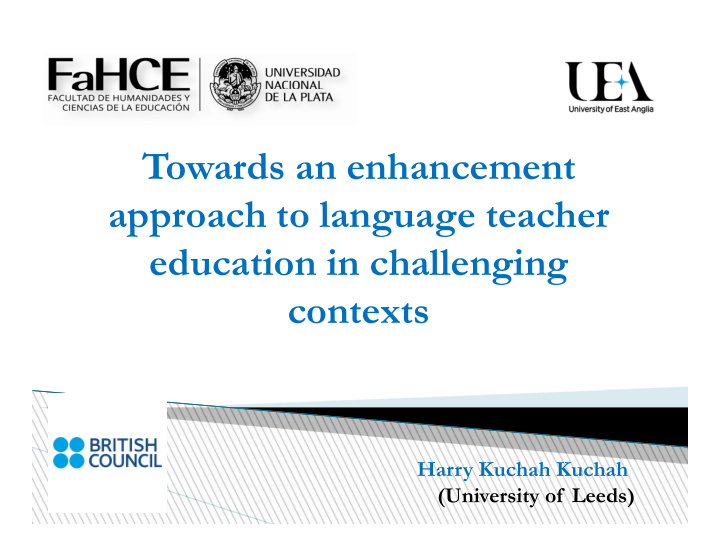 towards an enhancement approach to language teacher