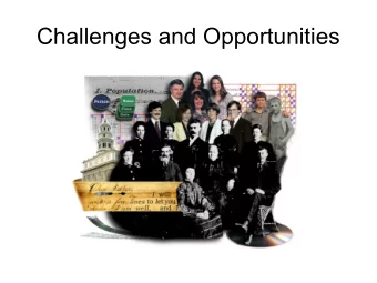 Challenges and Opportunities  Common Pedigree  Research Issues   Record Linkage   Data
