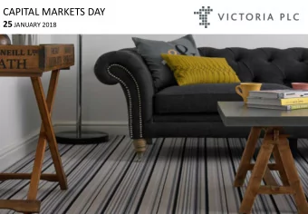 CAPITAL MARKETS DAY  Portada Victoria 25 JANUARY 2018  CAPITAL MARKETS DAY  Portada Victoria 25