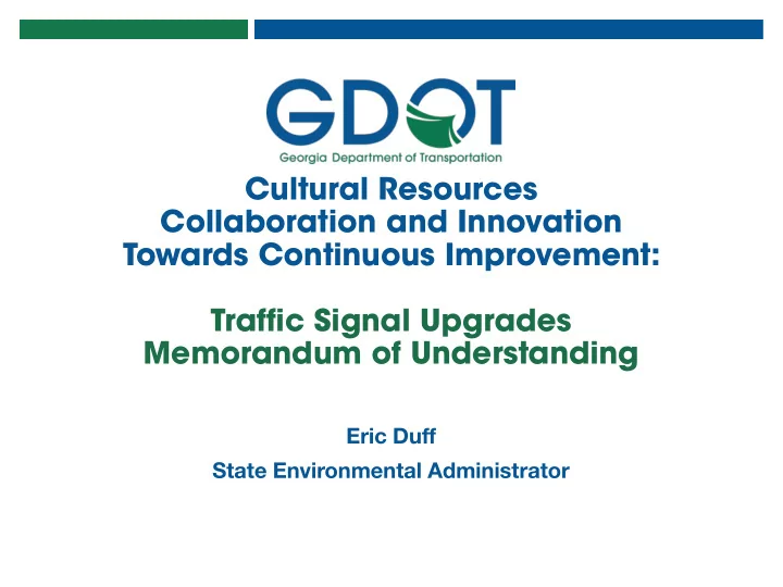 cultural resources collaboration and innovation towards