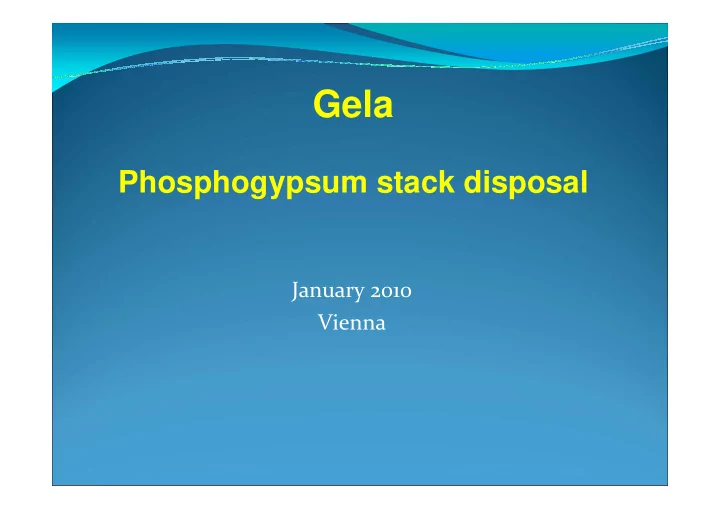 gela