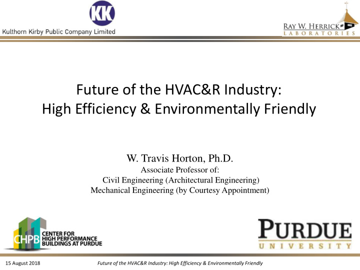 future of the hvac r industry