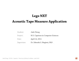 L  e  g  o  N  X  T  A  c  o  u  s  t  i  c  T  a  p  e  M  e  a  s  u  r  e  A  p  p  l  i  c  a