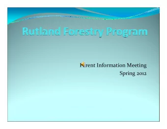 Parent Information Meeting  Parent Information Meeting  Spring 2012  Introductions - instructors