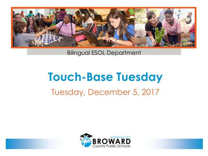 touch base tuesday