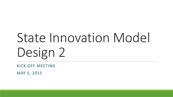 state innovation model design 2