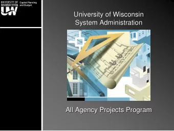 University of Wisconsin  University of Wisconsin  System Administration  System Administration  All