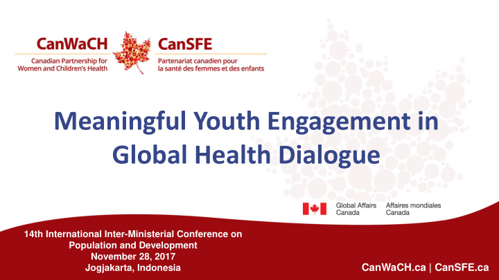meaningful youth engagement in