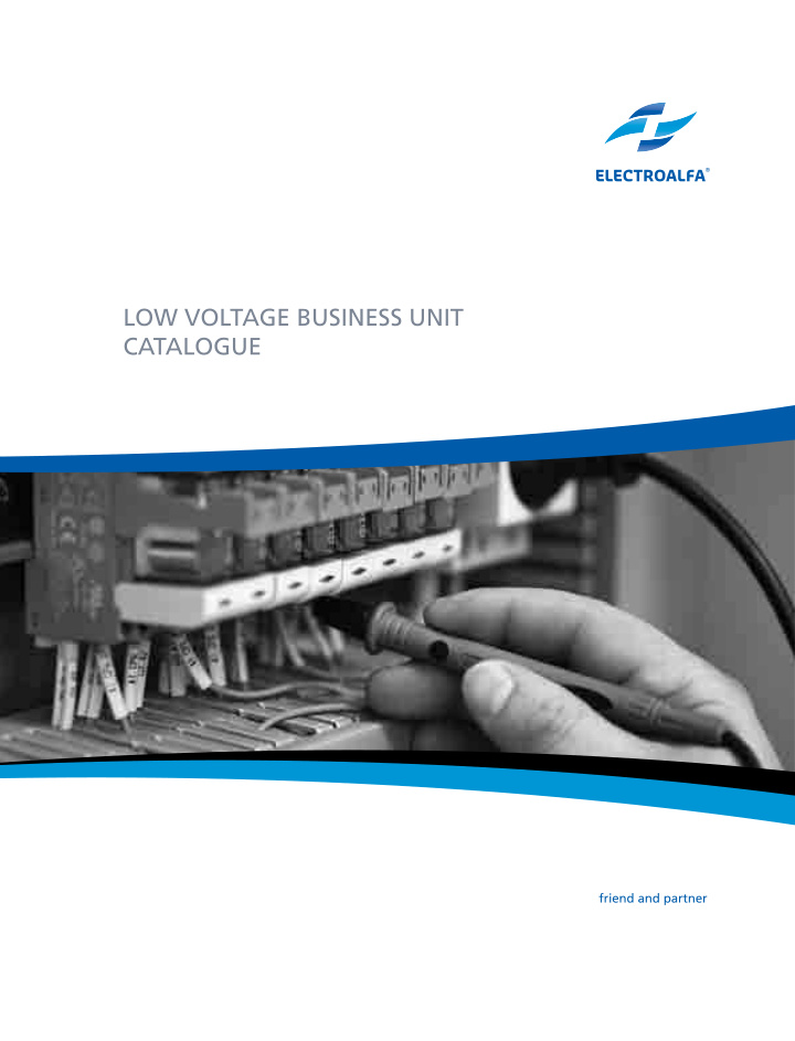 low voltage business unit catalogue content