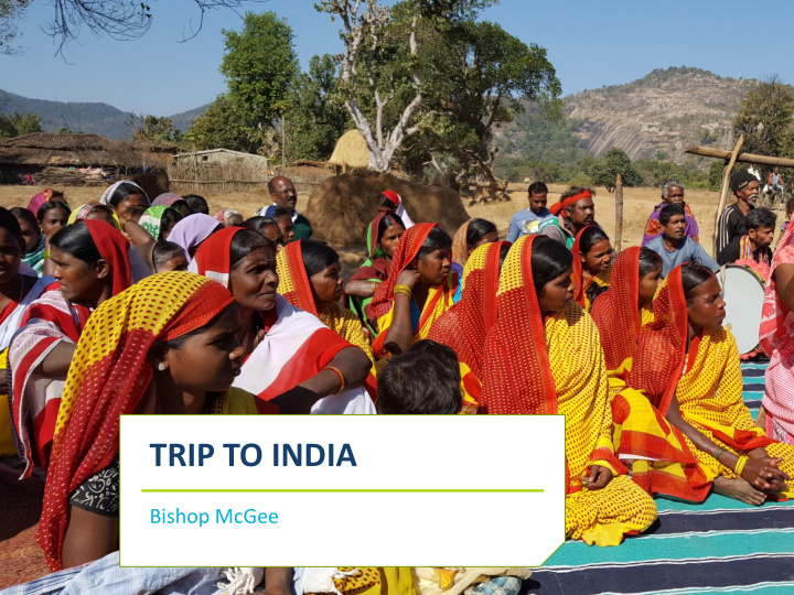 trip to india