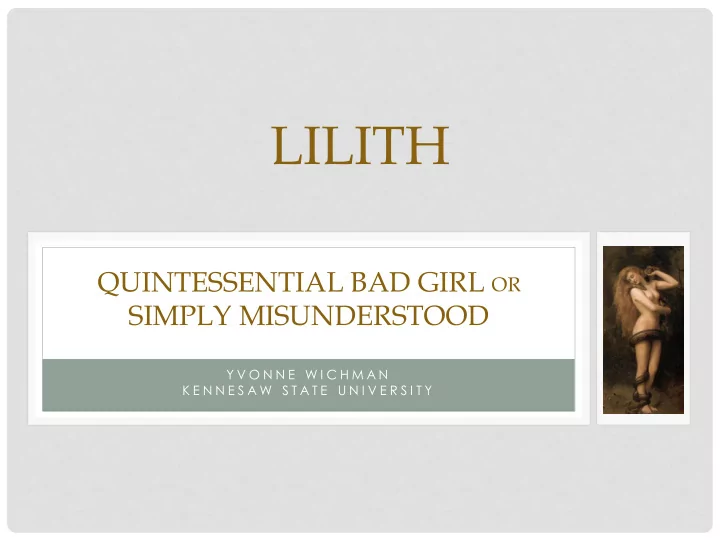 lilith