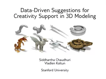 D  a  t  a  -  D  r  i  v  e  n  S  u  g  g  e  s  t  i  o  n  s  f  o  r  C  r  e  a  t  i  v  i