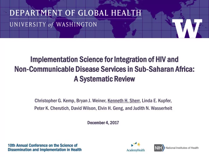 a sy systemati tic review ew