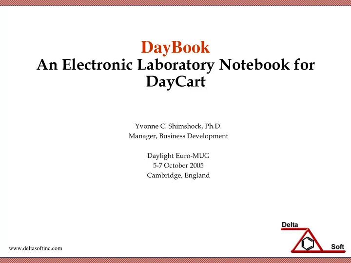 daybook