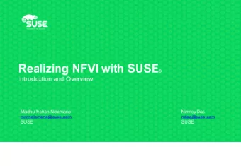 Agenda  Telco and 5G  Network Functions Virtualization  OPNFV and Software Defined