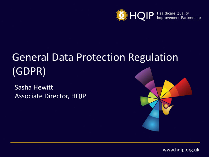 general data protection regulation