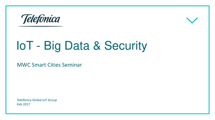 iot big data security