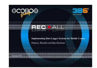 If the mobile crane is equipped with a set-up button and/or a  bridging device, then a data