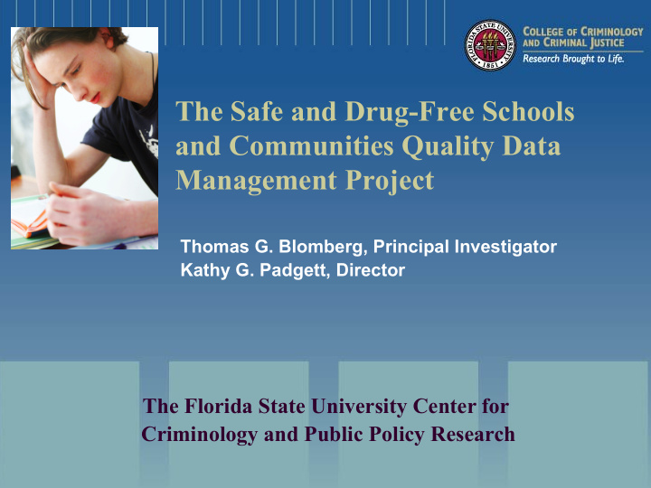 the safe and drug free schools and communities quality
