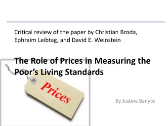 Poors Living Standards By Justina Banyt   MOTIVATION BEHIND  Poor people pay more than rich?