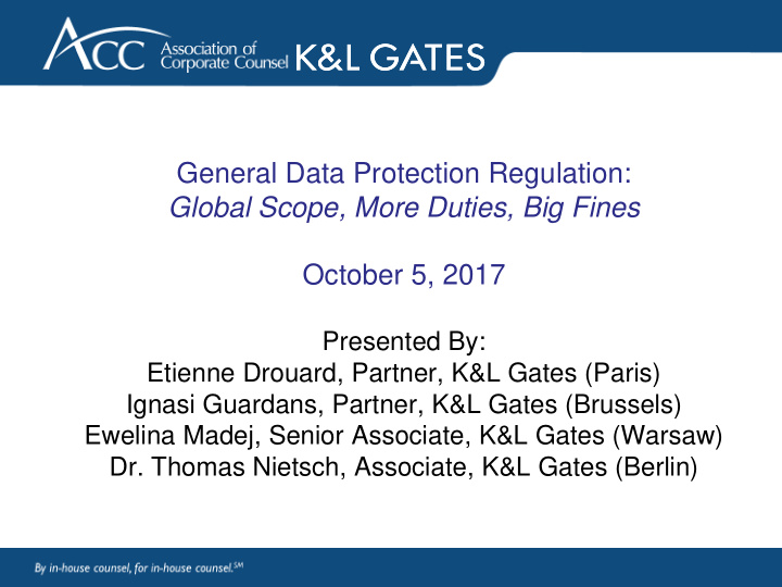 general data protection regulation global scope more