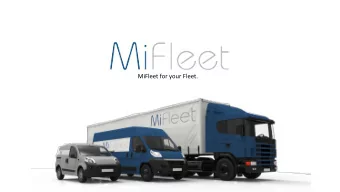 MiFleet for your Fleet.  MiFleet now offers a combined Electronic Driver Log Applica&gt;on