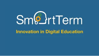 Innovation in Digital Education  What is Digital Education  Learning facilitated by technology