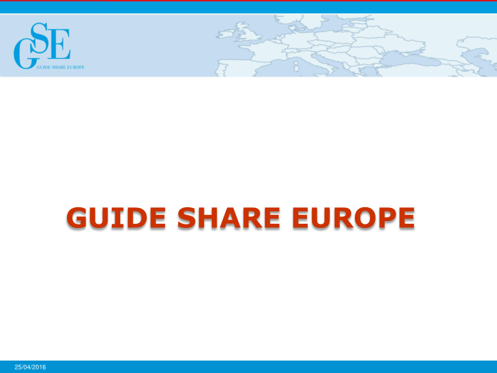 guide share europe