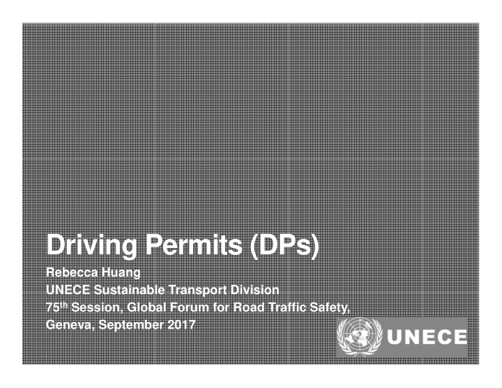 driving permits dps