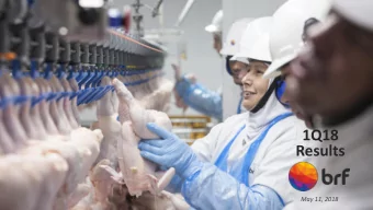 1Q18  Results  May 11, 2018  Disclaimer This presentation may contain certain statements that