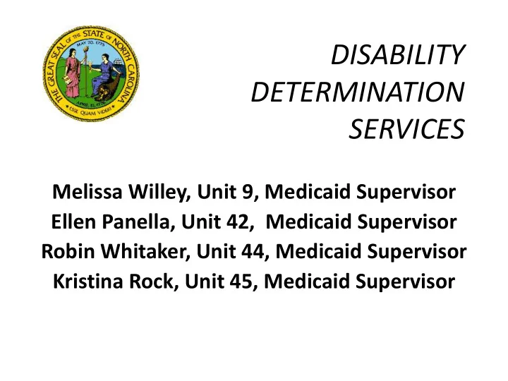 disability