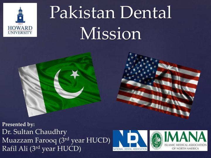 presented by dr sultan chaudhry muazzam farooq 3 rd year