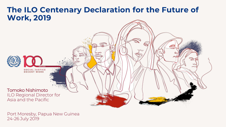 the ilo centenary declaration for the future of work 2019
