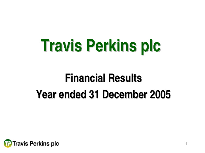 travis perkins plc travis perkins plc