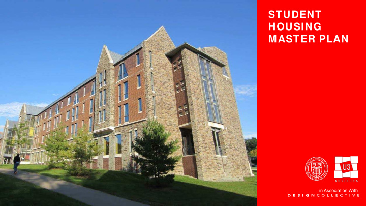 student housing master plan
