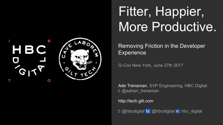 fitter happier more productive