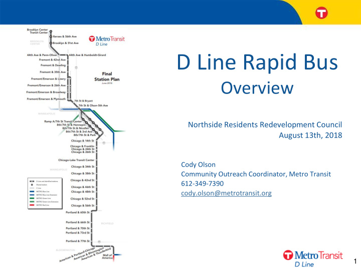 d line rapid bus