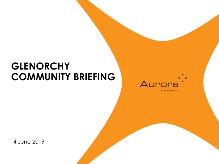 glenorchy community briefing