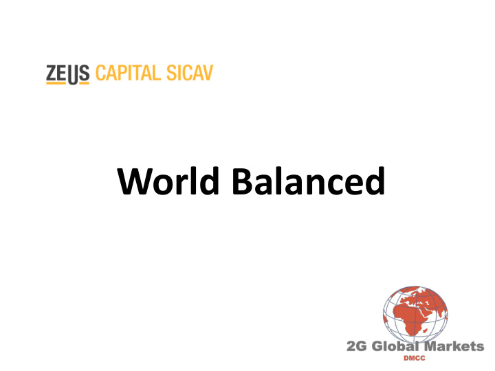 world balanced