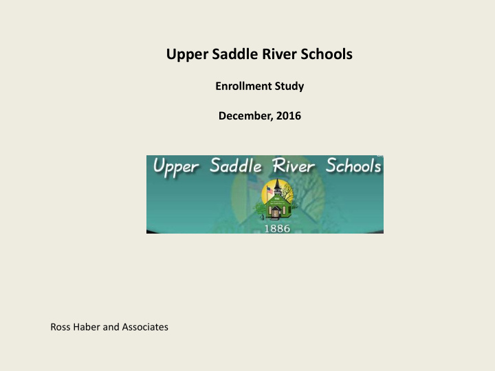 upper saddle river schools