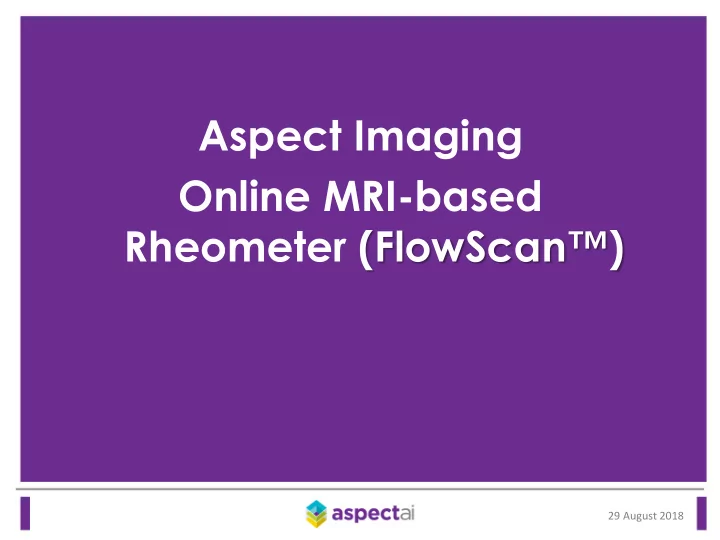 aspect imaging